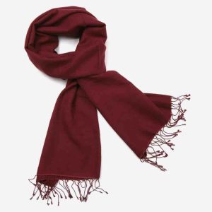 Hand-Knitted Wool Scarf